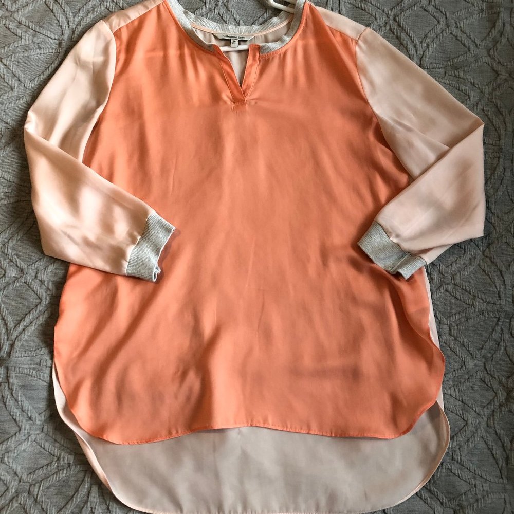 Calvin Klein size medium pink blouse